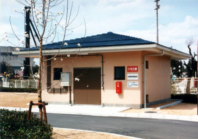 明石市発注　大久保浄化センター場内工事